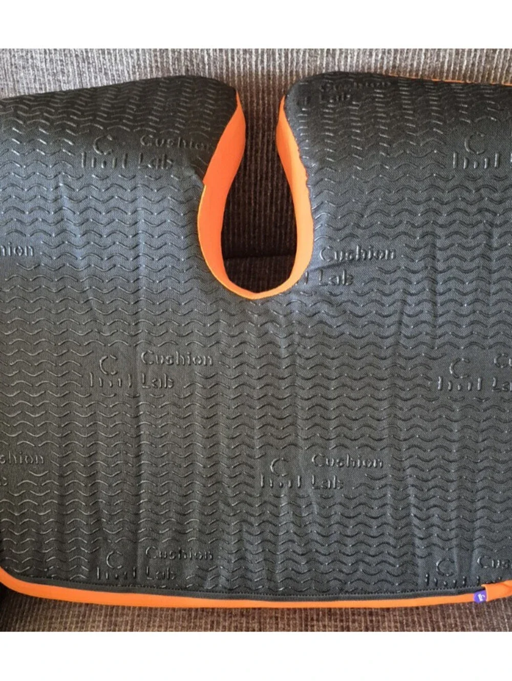 CUSHION LAB Ultimate Sitting Comfort Bundle - Open Box - Orange - Large Seat